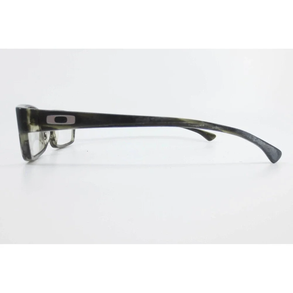Oakley Servo Eyeglass Frames Olive Smoke Woodgrain Rectangular 53-16-140 Mens